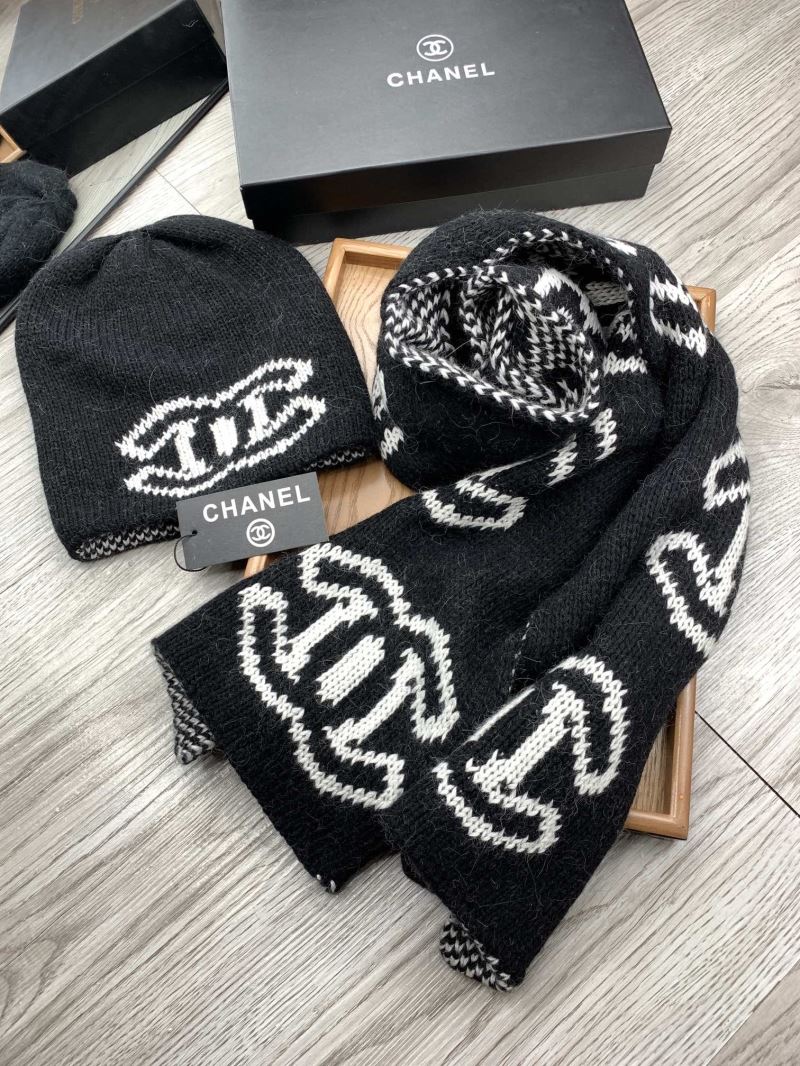 Chanel Caps Scarfs